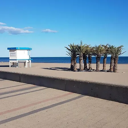 Agreable T2 A 2 Pas De La Plage Narbonne Plage Exterior foto
